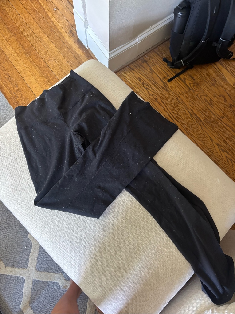 lululemon athletica Black Boot-Cut Flare Leggings
